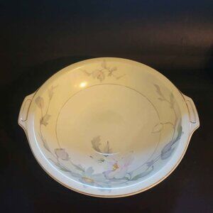 TK Thun Bohemia Czechoslovakia Vintage Vegetable Bowl With Handles